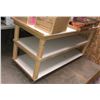 Image 2 : Rolling 3 tier counter (30" x 73" x 36")