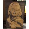 Image 1 : 2 Marilyn Monroe's picture on bamboo and one vintage glass stand (without glass)Ê