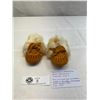 Image 1 : Hand Made Laurentian Chief Moccasins Toddler Size 3, Like New Native Made In Canada With Rabbit Fur