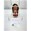 Image 1 : Cute Vintage Celluloid Native American Kewpie Doll Boy, 5.5" T