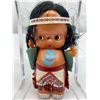 Image 2 : Cute Vintage Celluloid Native American Kewpie Doll Boy, 5.5" T