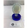 Image 3 : Beautiful Vintage Hailu Murano Empoli Art Glass Cameo Paperweight, 4.5" T, Excellent Condition