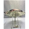 Image 3 : Beautiful Vintage Japanese Small Umbrella With Hand Painted Geishas On Silk Signed, 11"L x 15"