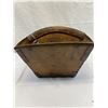 Image 3 : Nice Antique Asian Wooden Rice Bucket, 13"x13"x11"