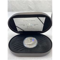 Royal Canadian Mint 1 Troy Ounce Silver Transportation 2002 Coin In Original Box With COA