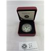 Image 2 : 2009 Royal Canadian Mint $20 Silver Coin Crystal Snowflake In Original Box With COA