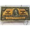 Image 2 : 1937 $50 Bank Of Canada Note In Holder