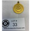Image 3 : 1915 10k Gold Medal Awarded For Continuous Membership Order Of Railroad/Telegraphers, 6.8g