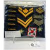 Image 1 : Nice Mixed Lot Of Canadian Military Uniform Badges