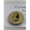 Image 2 : Victorian Duke Cigarette Photo Pin Of Actress Caroline Miskel