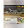 Image 4 : Gillow's Lockheed P38L Lightning Balsa Wood Airplane Model Kit, US Air Force WW2 Fighter Jet, 40" Wi