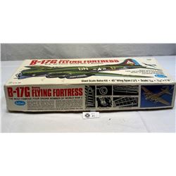 Guillow's Boeing B176 Flying Fortress Kit In Original Box, 4 Engine Bomber From WW2, 45" Wingspan