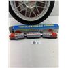 Image 3 : 14" Car Tire Wall Clock, Working And 12.5" Wind-Up Schilling Express Train, New In Open Box