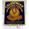 Image 1 : Vintage Caledonian Insurance Company Founded 1805 Sign, St. Thomas Metal Signs, Canada