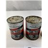 Image 2 : 3 4oz Motomaster Gas Flow Antifreeze Tins, Display Nicely, Full