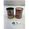 Image 2 : Vintage Valve-Lube Lubricant, Great Graphics And White Rose Motor Oil Tin