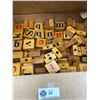 Image 2 : Vintage Wooden Blocks, Box Full
