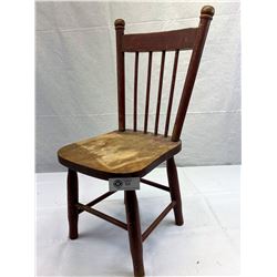 Old Kids Chair Eastern Furniture, Great Quebec Label, Needs Love