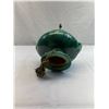 Image 3 : Beautiful Larger Green Medalta Lamp Base