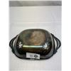 Image 3 : Silver Plate Denmark Red Enamel Bowl