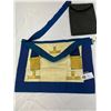 Image 2 : Vintage Masonic Apron With Pouch And Ephemera