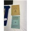 Image 3 : Vintage Masonic Apron With Pouch And Ephemera