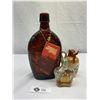 Image 1 : Vintage Canadian Historical Bottle Depicting T+B107:B132he Last Spike 1885, Russell's Whisky Crock A