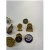 Image 3 : Vintage Pin Lot, Royal Army Medical Corp, IAA 1952, North Fraser Harbour Commission, Etc.