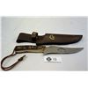 Image 1 : Schrade Knife With Sheath, Ducks Unlimited