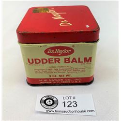 Vintage Dr. Naylor Udder Balm, Morris NY