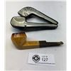 Image 1 : Vintage Genuine Block Meerschaum Pipe With Case