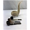 Image 1 : Large Pipe Ashtray With 3 Pipes