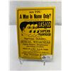 Image 1 : Sexual weakness Tin Sign, 10" T x 7" W