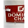 Image 2 : Dominion Chain Sign Ontario 1950's, 8"T x15"W
