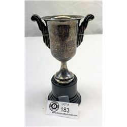 1956 Silver Plated Trophy Grade 7 Proficiency, 6.5"