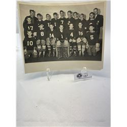1940's PNE Vancouver Midget Hockey Photo, 10"x8"