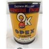 Image 2 : 1940's Sherwin Williams Pint, 75% Full, Hudson Blue Paint
