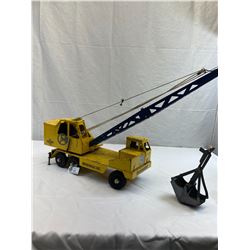 1950's Pressed Steel Crane Truck, 30"x18", Hy-Line Toys