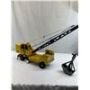 Image 1 : 1950's Pressed Steel Crane Truck, 30"x18", Hy-Line Toys