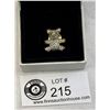 Image 1 : Signed Swarovski Teddy Bear Pin