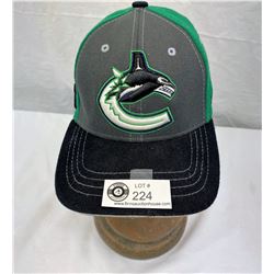 Never Worn Zephyr NHL Cap, Signed #7 Cliff Ronning #14 Geoff Courtnall