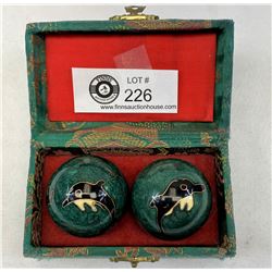 Vintage Chinese Health Baoding Music Balls