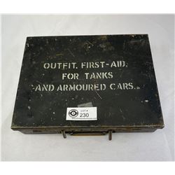 WW2 Embossed Arrow Outfit, First-Aid, For Tanks And Armoured Cars