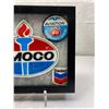 Image 3 : Nice Display Case Of Automotive Patches, Gulf, Amoco, Philip 66, Ford, Etc.