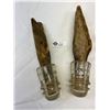 Image 2 : Nice Lot Of Glass Insulators On Wood