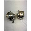 Image 2 : Nice Silver Plated Set Of Tea Pots And Cream And Sugar Bowls
