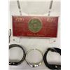 Image 2 : Nice Lot Of Writs Watches, Bracelets And Commemorative Medallion