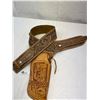 Image 3 : Nice Western Leather Belt And Gun Holster