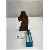 Image 1 : Nice First Nations Musqueam Tribe Carved Thunderbird With Decorative Spoon