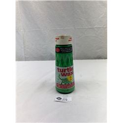 Vintage Bottle Of High Gloss Turtle Wax